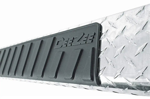 Dee Zee DZ16402 Tubes - 6 Oval Black Tread Aluminum