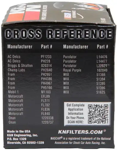 K&N PS-1003 Oil Filter