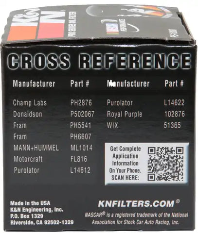 K&N PS-1008 Oil Filter