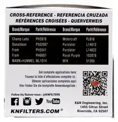 K&N PS-1008 Oil Filter