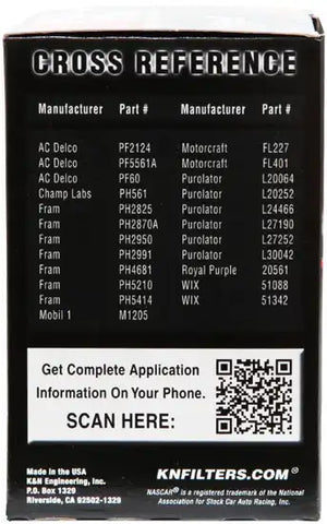K&N PS-2005 Oil Filter