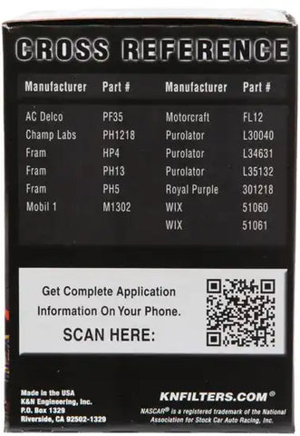 K&N PS-3002 Oil Filter
