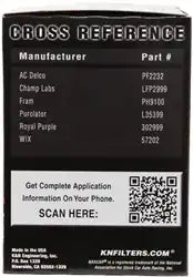 K&N PS-3003 Oil Filter