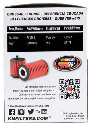 K&N PS-7023 Oil Filter
