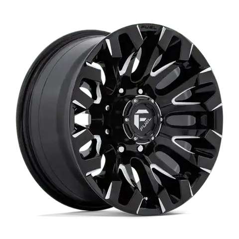 D828 18X9 8X180 G-BLK-MILL 1MM