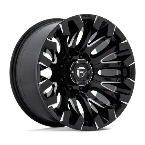 D828 20X10 8X6.5 G-BLK-MILL -18MM