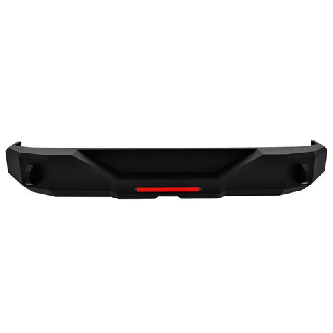 Raptor Series RBM13JPN Magnum - Rear Bumpers Black Textured Alloy Steel 07-18 Jeep Wrangler JK/JKU