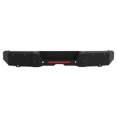 Raptor Series RBM45JPN Magnum - Rear Bumpers Black Textured Alloy Steel 18-24 Jeep Wrangler JL/JLU