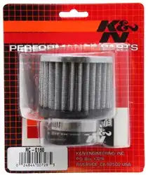 K&N RC-0160 Universal Clamp-On Air Filter