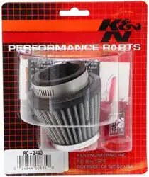 K&N RC-2490 Universal Clamp-On Air Filter