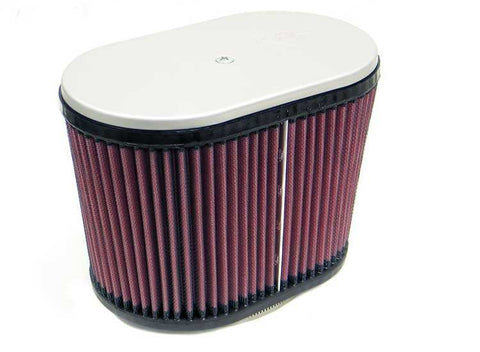 K&N RD-4650 Dual Flange Oval Universal Air Filter