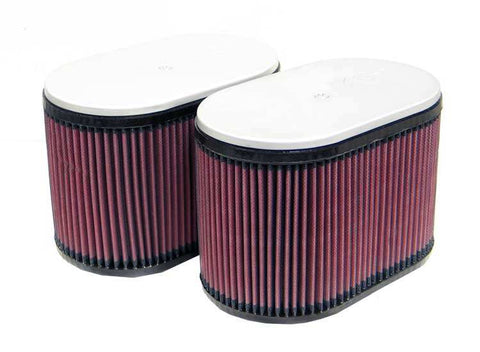 K&N RD-4669 Dual Flange Oval Universal Air Filter