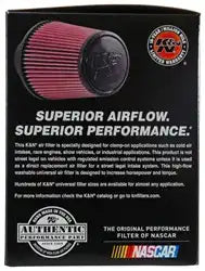 K&N RE-0850 Universal Clamp-On Air Filter