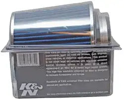 K&N RG-1001BL Universal Clamp-On Air Filter