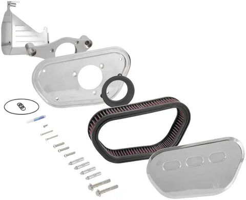 K&N RK-3948 Harley Davidson Street Metal Intake System Big 8