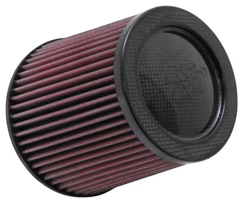 K&N RP-5044 Universal Air Filter-Carbon Fiber Top and Base