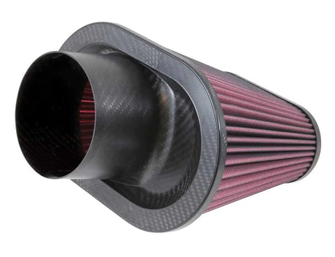 K&N RP-5285 Universal Air Filter-Carbon Fiber Top