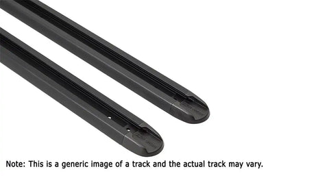 Rhino-Rack JA8719 Vortex RLT600 Trackmount Black 1 Bar Roof Rack