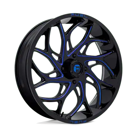 D778 24X7 4X137 G-BLK-MILL-BLU 13MM