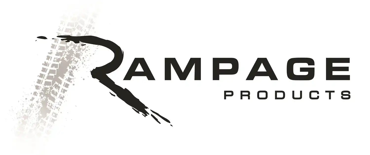 Riveter Rampage Rampage 58260630 RX-Rivet Style Fender Flares - Front and Rear, Smooth ...