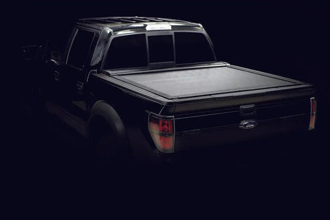 Pace Edwards SMFA07A30 - SwitchBlade Metal Tonneau Cover Kit Incl. Canister/Rails Retractable Black