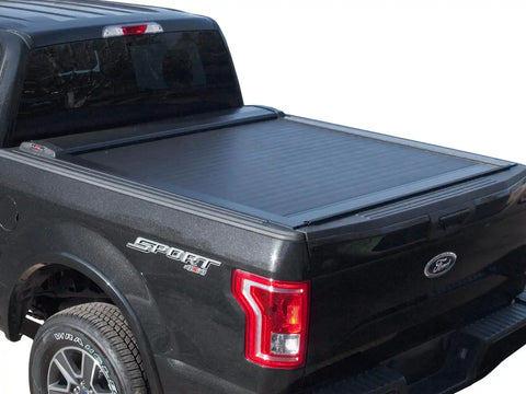 Pace Edwards SWFA18A44 - SwitchBlade Tonneau Cover Kit Incl. Canister/Rails Retractable Black