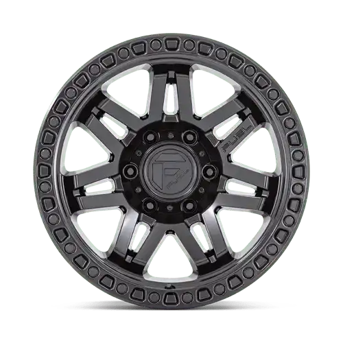 D810 17X9 6X5.5 BLK-OUT -12MM
