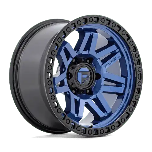 D813 17X9 5X5.0 DRK-BLUE BLK-RG 01MM