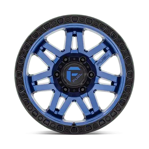 D813 17X9 6X5.5 DRK-BLUE BLK-RG -12MM