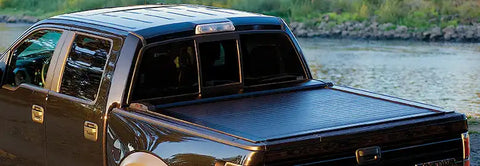 Pace Edwards SWFA07A30 - SwitchBlade Tonneau Cover Kit Incl. Canister/Rails Retractable Black