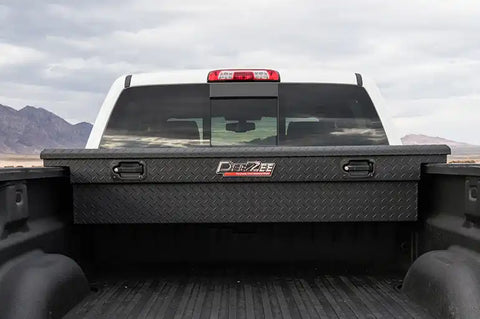 Dee Zee DZ10170LTB Tool Box - Red Crossover Single Lid Black BT