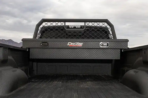 Dee Zee DZ10170TB Tool Box - Red Crossover Single Lid Black BT