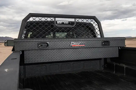 Dee Zee DZ10170TB Tool Box - Red Crossover Single Lid Black BT