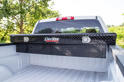 Dee Zee DZ8170B Tool Box - Red Crossover Single Lid Black BT