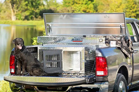 Dee Zee DZ8170D Tool Box - Red Crossover Single Lid BT Alum