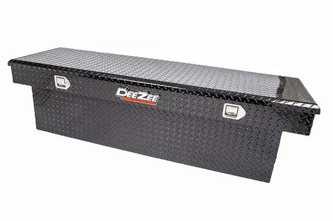 Dee Zee DZ8170DB Tool Box - Red Crossover Single Lid Black BT