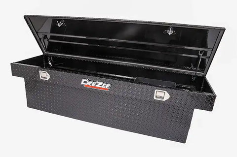 Dee Zee DZ8170DB Tool Box - Red Crossover Single Lid Black BT