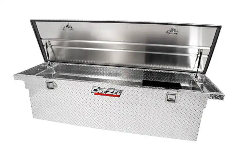 Dee Zee DZ8170DL Tool Box - Red Crossover Single Lid BT Alum