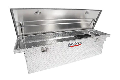 Dee Zee DZ8170DL Tool Box - Red Crossover Single Lid BT Alum