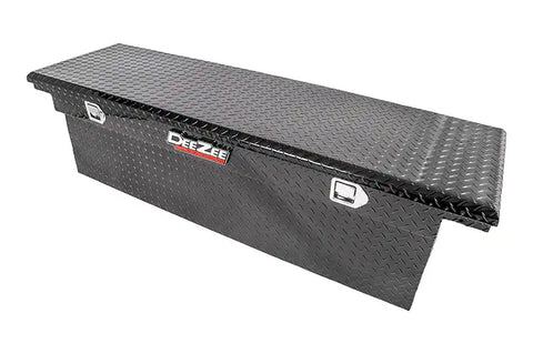 Dee Zee DZ8170DLB Tool Box - Red Crossover Single Lid Black BT