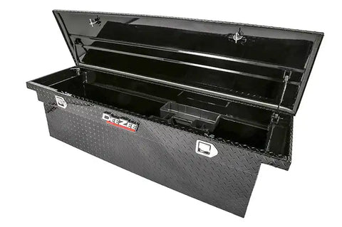 Dee Zee DZ8170DLB Tool Box - Red Crossover Single Lid Black BT