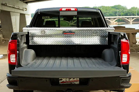 Dee Zee DZ8170L Tool Box - Red Crossover Single Lid BT Alum