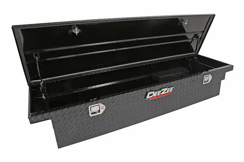 Dee Zee DZ8170LB Tool Box - Red Crossover Single Lid Black BT