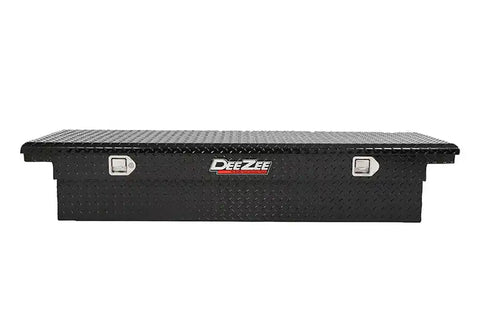 Dee Zee DZ8170LB Tool Box - Red Crossover Single Lid Black BT