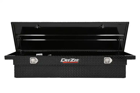 Dee Zee DZ8170LB Tool Box - Red Crossover Single Lid Black BT