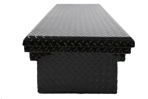 Dee Zee DZ8170LB Tool Box - Red Crossover Single Lid Black BT