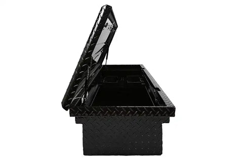 Dee Zee DZ8170LB Tool Box - Red Crossover Single Lid Black BT