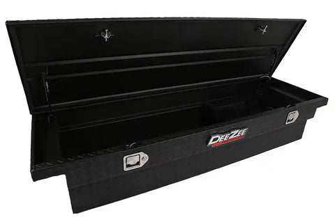 Dee Zee DZ8170LTB Tool Box - Red Crossover Single Lid Black BT