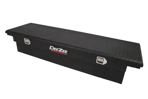 Dee Zee DZ8170LTB Tool Box - Red Crossover Single Lid Black BT