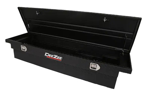 Dee Zee DZ8170LTB Tool Box - Red Crossover Single Lid Black BT